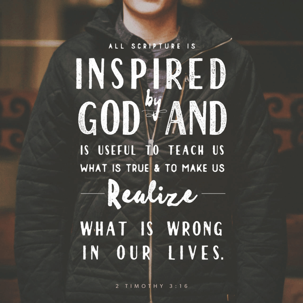 All scripture are inspired by God