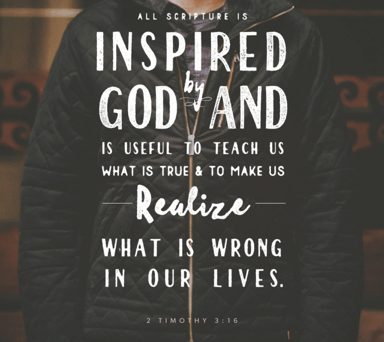 All scripture are inspired by God